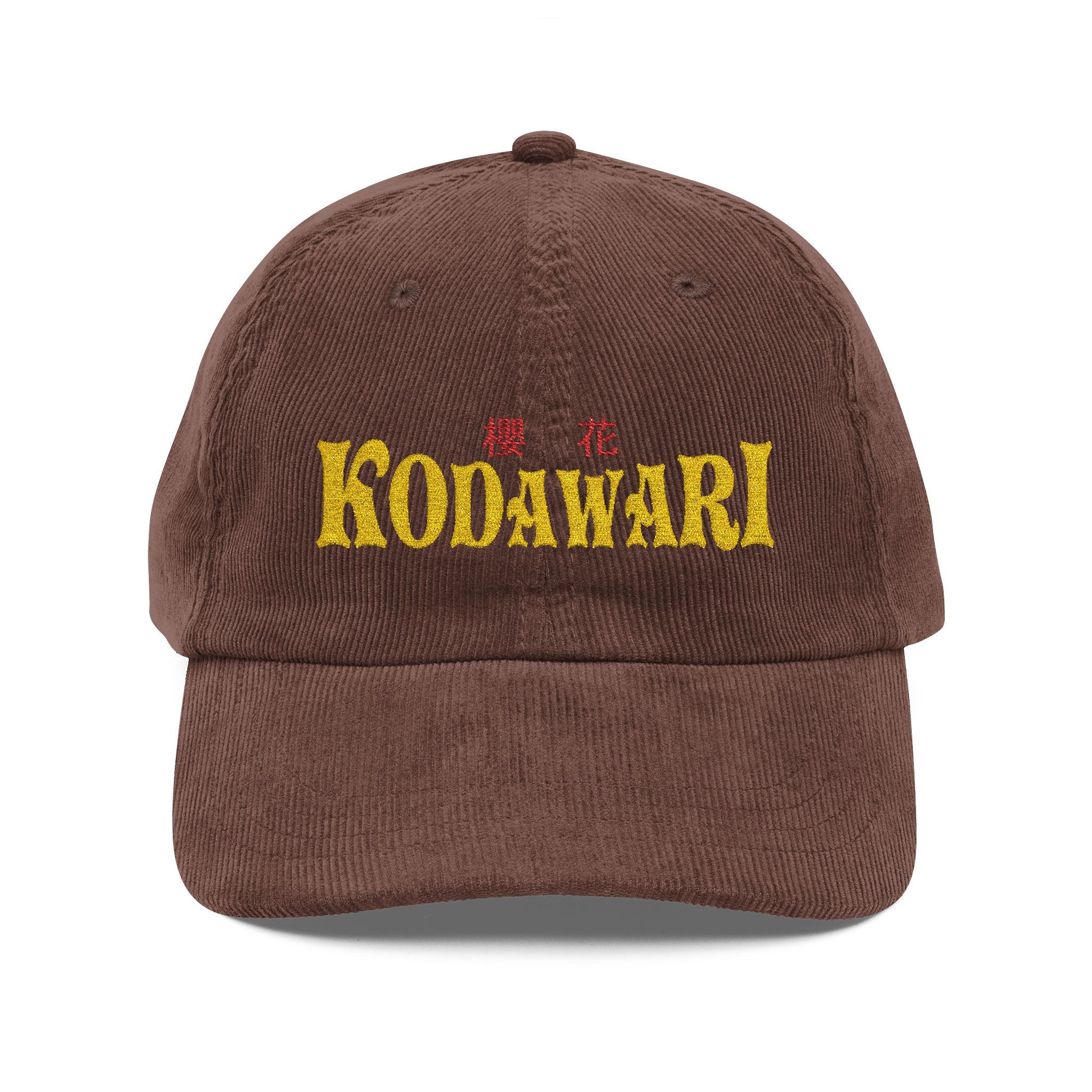 Kodawari Corduroy Cap (Embroidery)