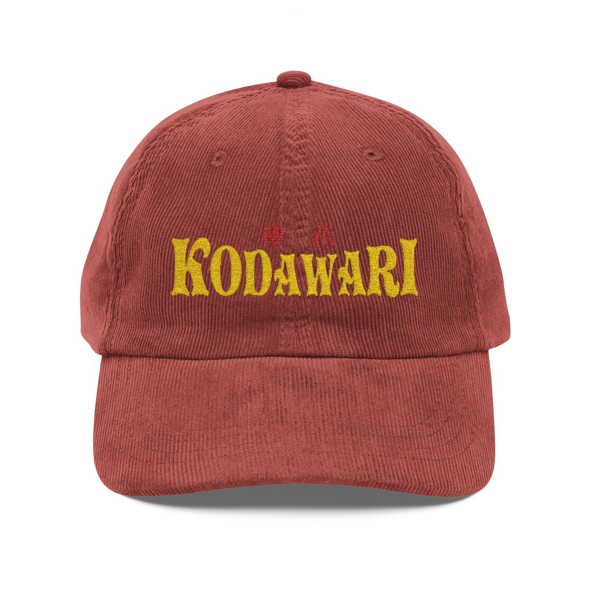 Kodawari Corduroy Cap (Embroidery)