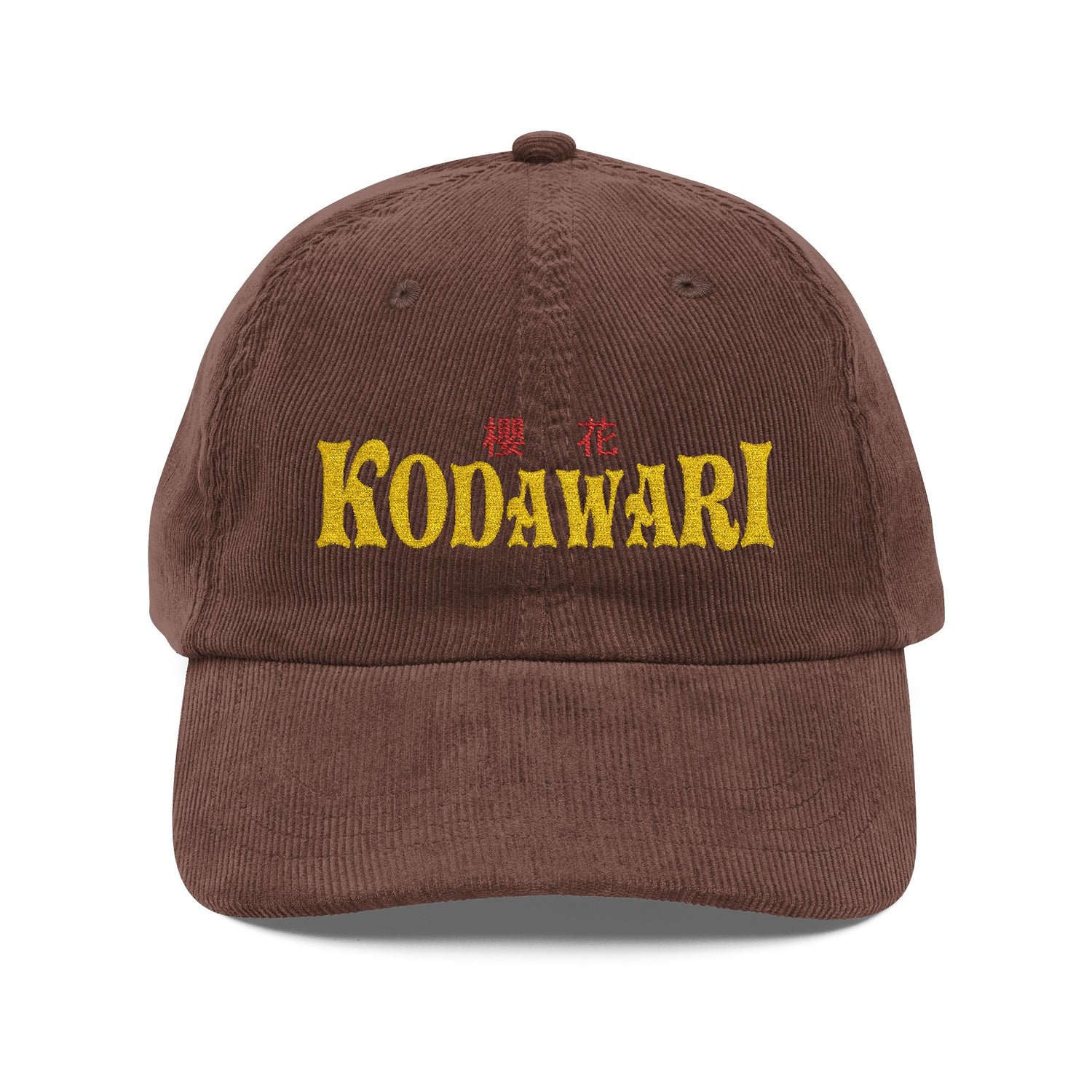 Kodawari Corduroy Cap (Embroidery)