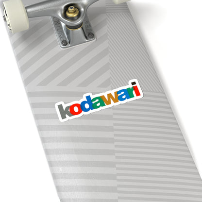 Kodawari Color Logo Kiss-Cut Vinyl Decal