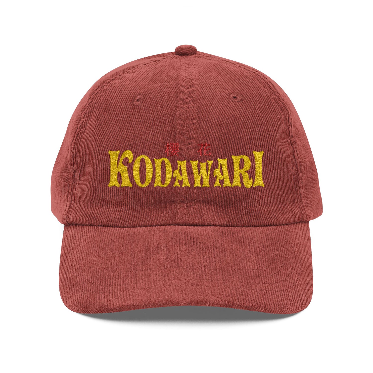 Kodawari Corduroy Cap (Embroidery)
