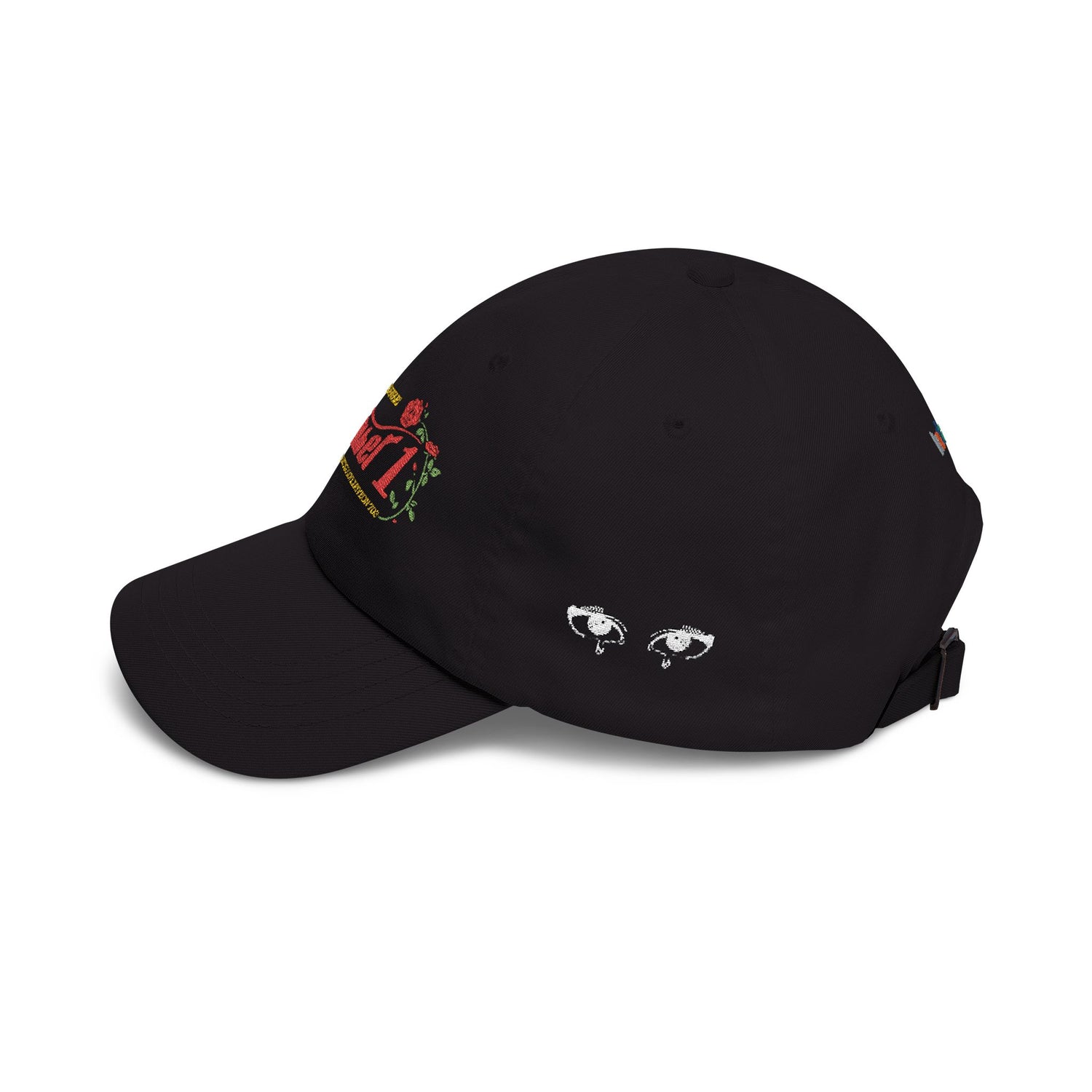 "Number 1" Kodawari Floral Embroidered Dad Hat