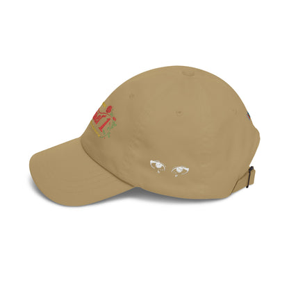 "Number 1" Kodawari Floral Embroidered Dad Hat