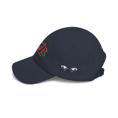 "Number 1" Kodawari Floral Embroidered Dad Hat
