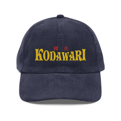 Kodawari Corduroy Cap (Embroidery) - KODAWARI*