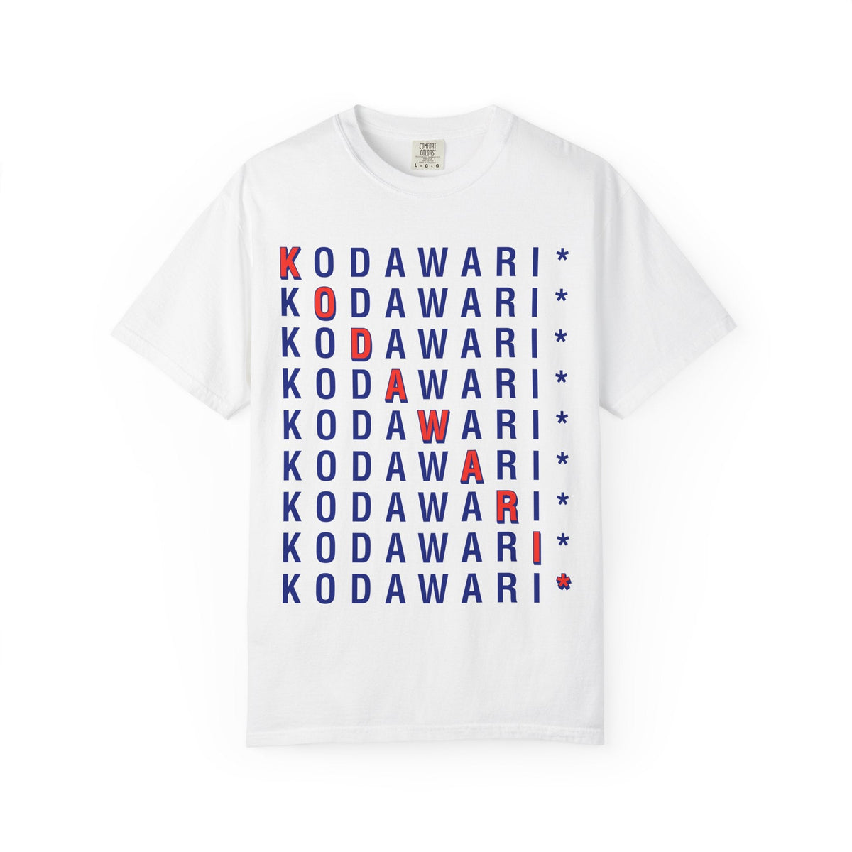 Kodawari Vertical Logo Graphic Tee - KODAWARI*