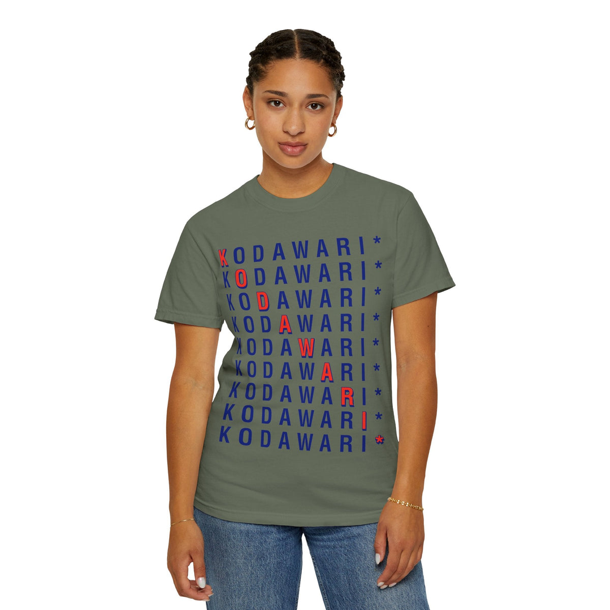 Kodawari Vertical Logo Graphic Tee - KODAWARI*