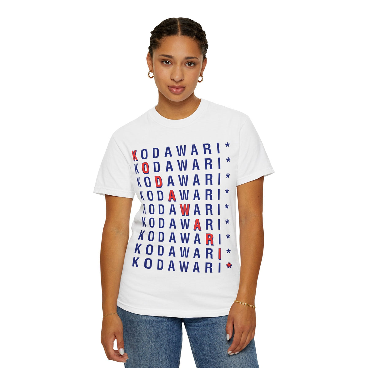 Kodawari Vertical Logo Graphic Tee - KODAWARI*