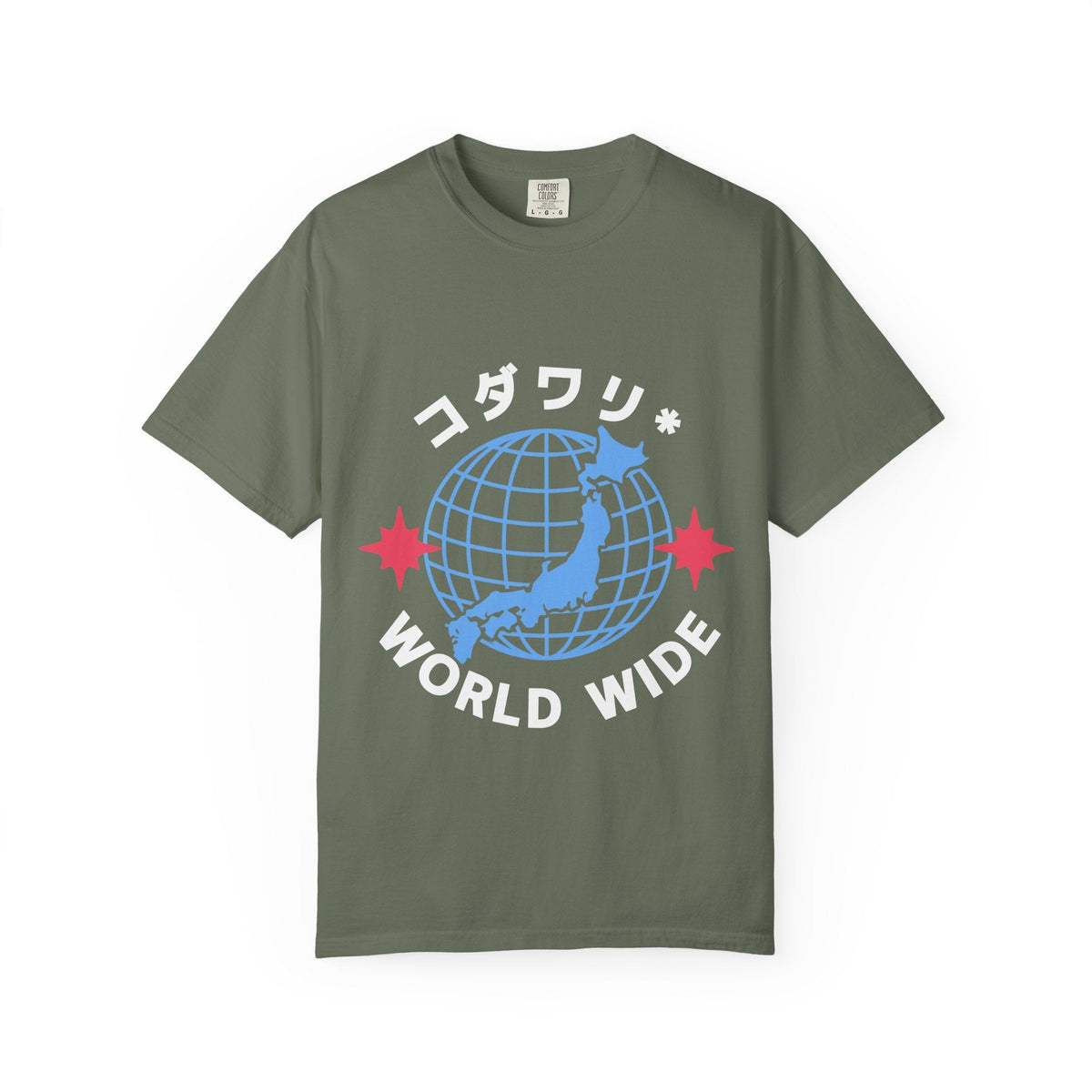 コダワリ (KODAWARI*) Worldwide T-Shirt Graphic Tee - KODAWARI*