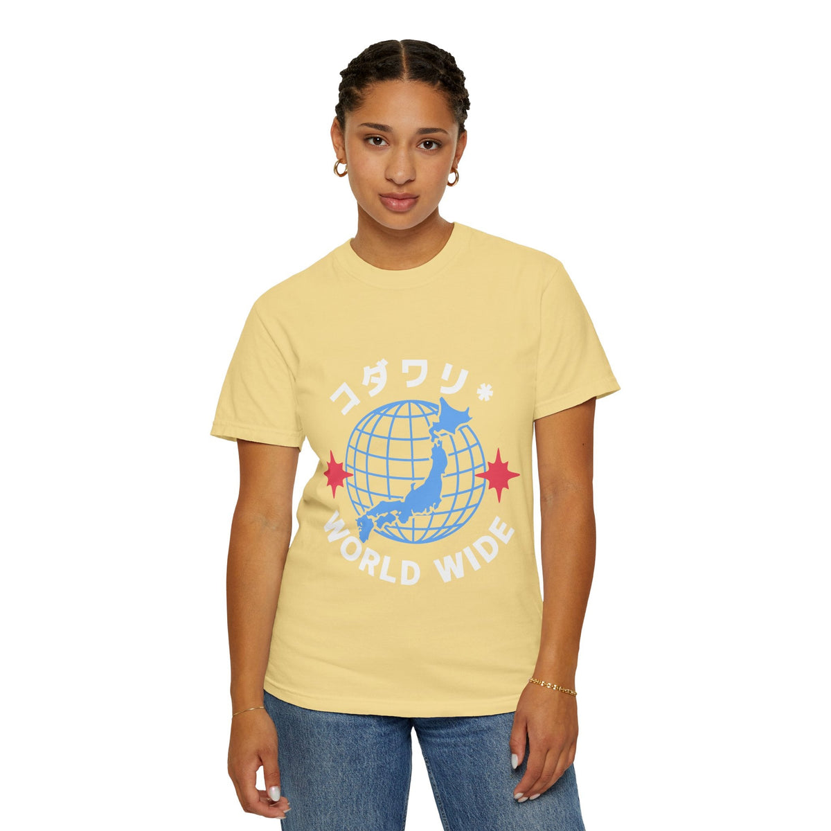コダワリ (KODAWARI*) Worldwide T-Shirt Graphic Tee - KODAWARI*