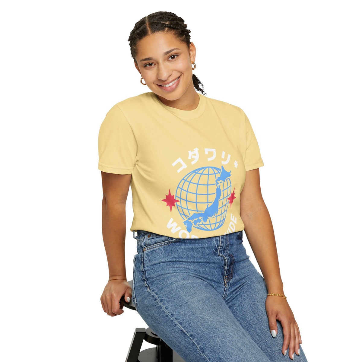 コダワリ (KODAWARI*) Worldwide T-Shirt Graphic Tee - KODAWARI*