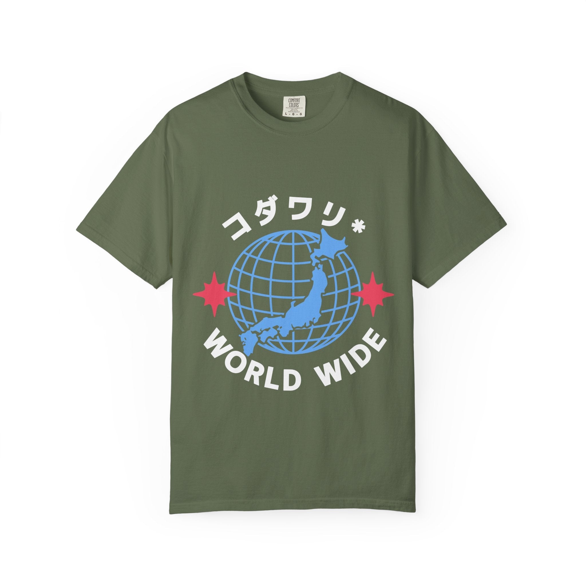 コダワリ (KODAWARI*) Worldwide T-Shirt Graphic Tee - KODAWARI*